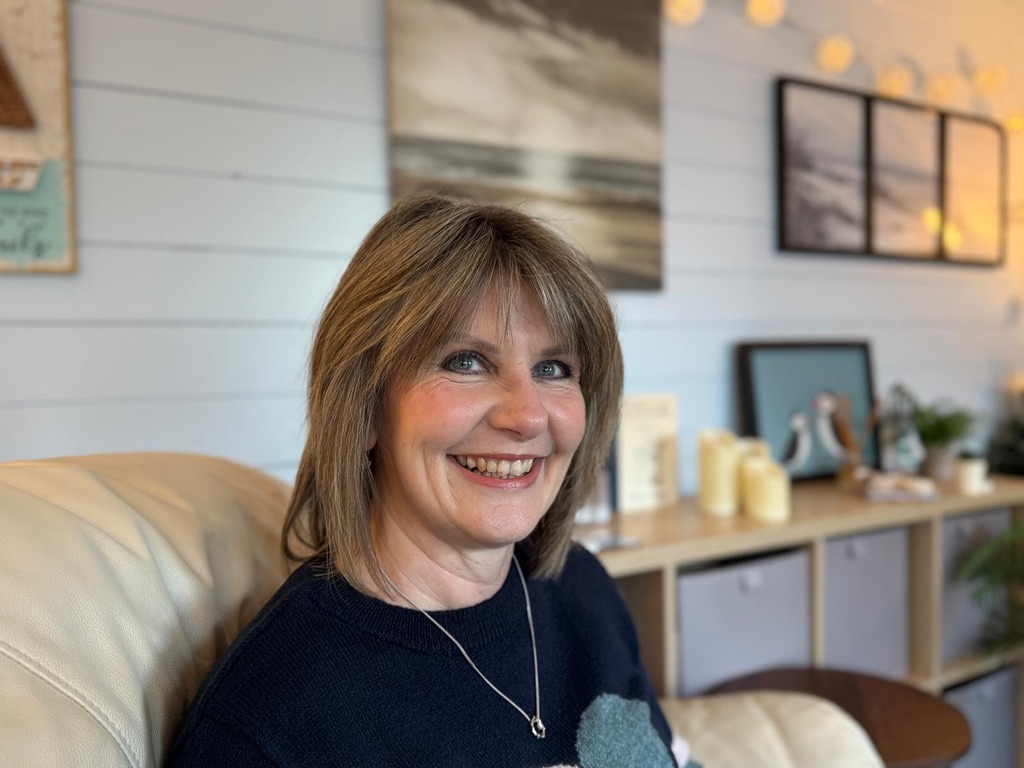 Lori, psychotherapeutic counsellor at Out of the Blue Counselling & Supervision