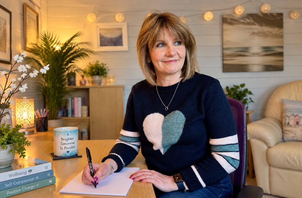Lori, psychotherapeutic counsellor at Out of the Blue Counselling & Supervision